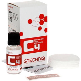 GTECHNIQ C4 Permanent Trim Restorer ขนาด 15 ml. และ 30 ml. น้ำยาเคลือบและปรับสภาพพลาสติกสีดำ