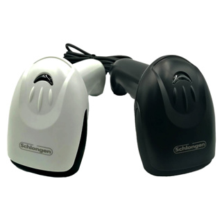 SCHLONGEN 1D CCD Barcode Scanner เครื่องสแกนบาร์โค้ด เครื่องอ่านบาร์โค้ด 1 มิติ สาย USB รุ่น SLG-9700USB