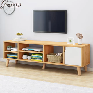 Greenforst ตู้วางทีวี ชั้นวางทีวี ขาทรงโมเดิร์น รุ่น T-2185/T-2163