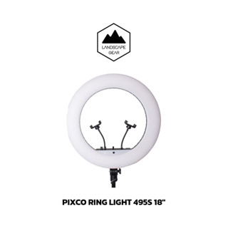 PIXCO Ring Light 495S  ขนาด 18″ ไฟ LED แต่งหน้า ไลฟ์สด แถมฟรี ขาตั้ง 186cm