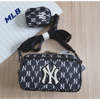 ✴️แท้ 💯% MLB CROSS BAG DESIGN รุ่นใหม่ 2 ซิปค่ะ