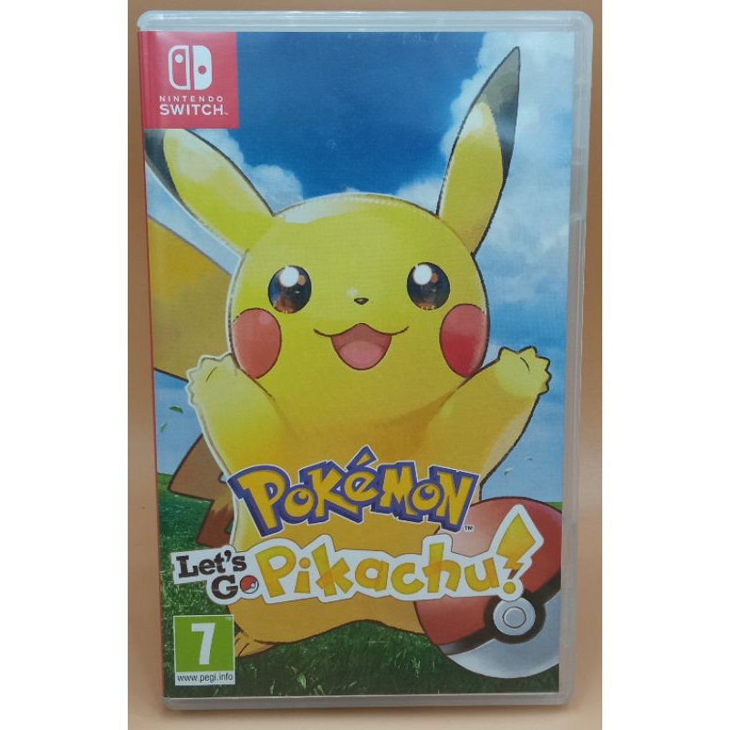 (มือสอง) มือ2 เกม Nintendo Switch : Pokemon Let’s Go Pikachu ภาษาอังกฤษ สภาพดี #Nintendo Switch #gam
