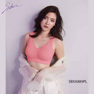 [ อก 28-40 ทรงสวมหัว ] Sabina เสื้อชั้นใน Happy Bra Seamless Fit รหัส SBXA889