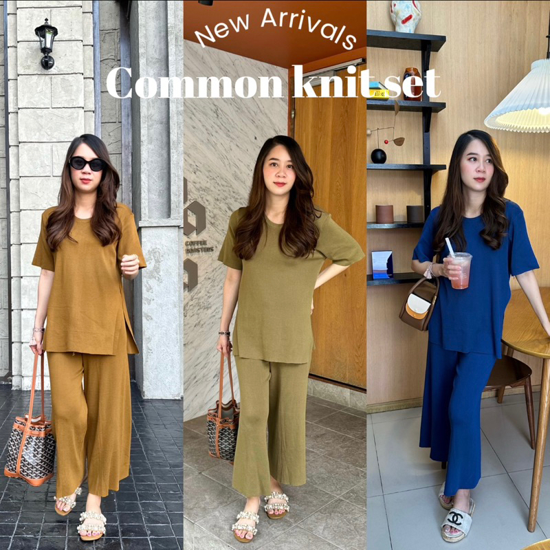 Plsme.bkk ~ “Common knit set” ชุดเซ็ท