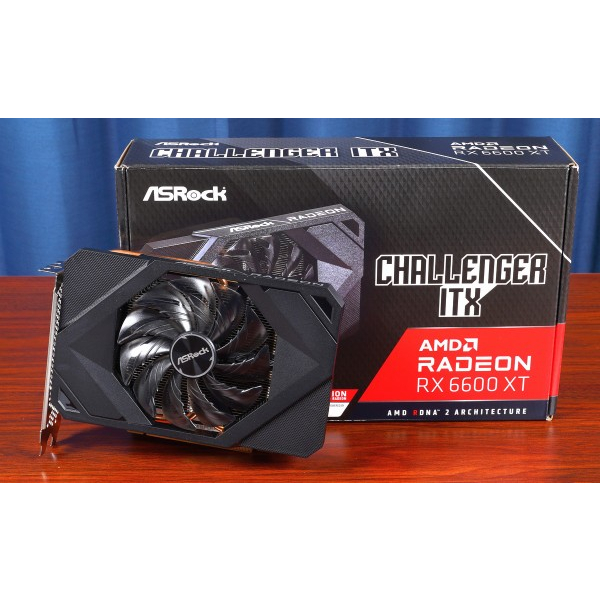 ASROCK Radeon RX6600XT Challenger ITX 8GB GDDR6 - Warranty - 07/2025