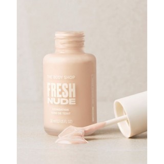 พร้อมส่ง THE BODY SHOP FRESH NUDE FOUNDATION 30ML