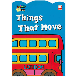 สมุดภาพระบายสี Colourbox Things That Move