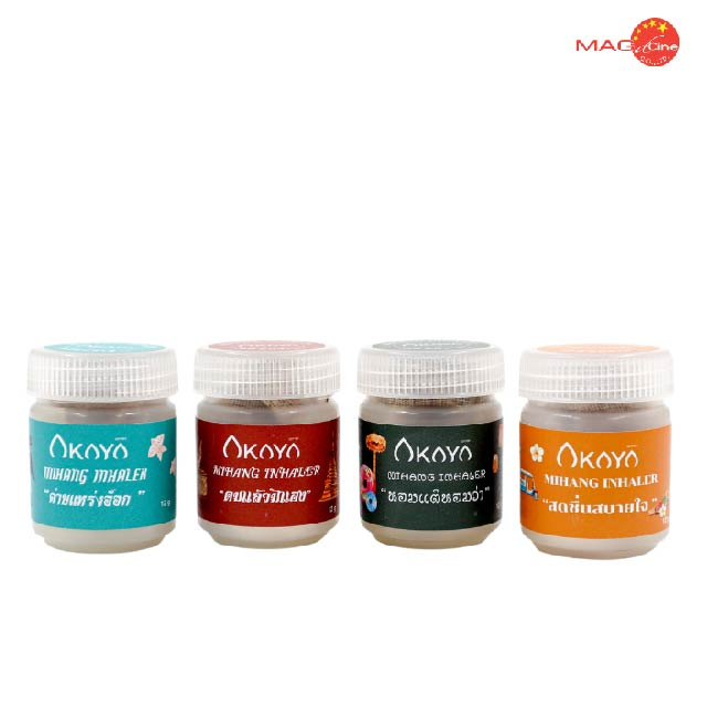 ยาดม แบบกระปุก  AKAYA ยาดมมีแฮง ยาดมสมุนไพร ไม่ผสมสารแต่งกลิ่น Akaya Mihang Inhaler 12g