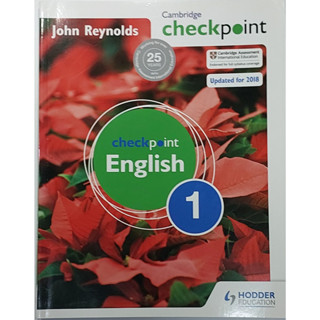 หนังสือ แบบเรียน ภาษาอังกฤษ CAMBRIDGE CHECKPOINT ENGLISH 1 143Page