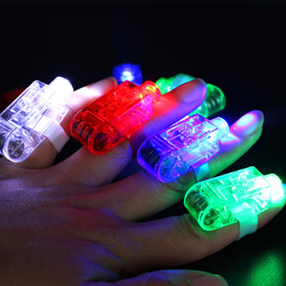 (ส่งจากไทย 🇹🇭) แหวนเรืองแสง LED Finger Laser Light