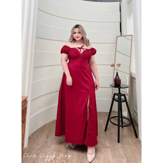 🔥Plussize🔥เดรสคนอ้วน🔥  Freesize 40-50