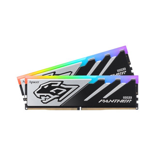 APACER  RAM DDR5(6000) 32GB (16GBX2) GAMING RGB BLACK (AH5U32G60C5129BAA-2)