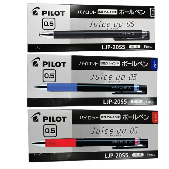 ปากกาเจล PILOT Juice Up 0.5mm.กันน้ำ (แพ็ค 5 ด้าม)