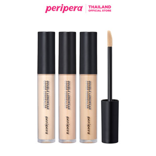 PERIPERA คอนซีลเลอร์ รุ่น DOUBLE LONGWEAR COVER CONCEALER