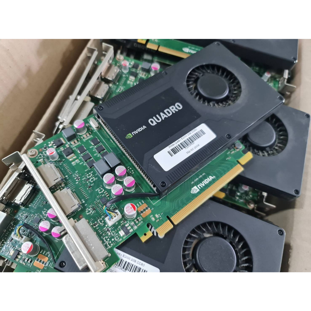 การ์ดจอ Nvidia Quadro K2000 2GB DDR5 (มือสอง) มีประกันร้าน 1 เดือน