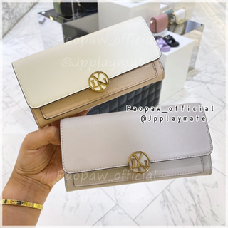 LYN กระเป๋าสตางค์ รุ่น Nelly Long Wallet :LL23CWF044 แท้จากชอป พร้อมอุปกรณ์