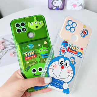 เคสนิ่ม สกรีนลายการตูน มีกระจก ขาตั้งได้ค่ะReno6 5G Reno5 5G Reno7Z 8Z A96 A15 A15S A53 4G A31 A3S A5S A92020 A52020