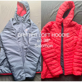 DRIFTER LOFT HOODIE Salomon เสื้อกันหนาว เดินป่าหน้าหนาว เสื้อเดินหิมะ