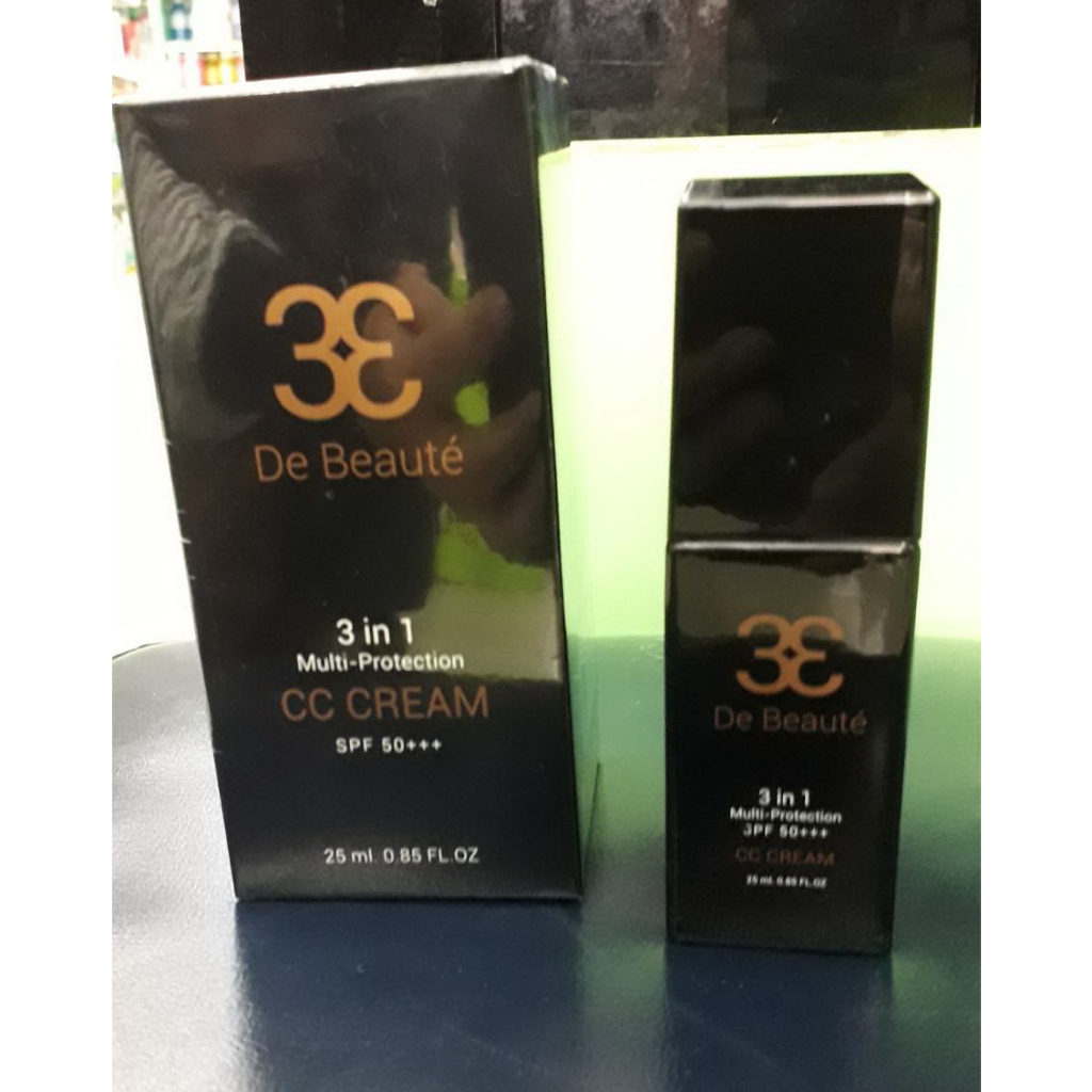 De Beaute (เดอ โบเต้) CC Cream SPF50 PA+++ ซีซีครีม ปกป้องผิวหน้าจาแสงยูวี กันแดด ไม่เหนียว 25 ml. - รูปที่ 2