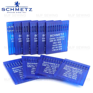 เข็มจักรเย็บDBx1 เบอร์9—เบอร์18 SCHMETZ แท้ จากเยอรมัน เข็ มจักรเย็บอุตสาหกรรม