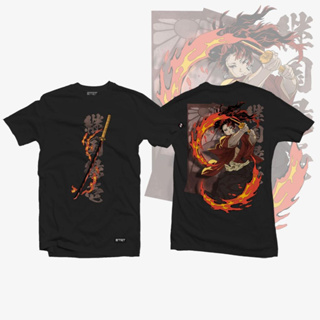 เสื้อยืด Anime Demon Slayer เสื้อยืด Yorii ผ้าฝ้ายผู้ชายเย็นเสื้อยืดร้อนอะนิเมะเสื้อยืด