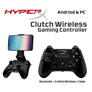 ⚡️จอยสติ๊กเกมมิ่งไร้สาย⚡️ HyperX Clutch Wireless Gaming Controller for Android &amp; PC