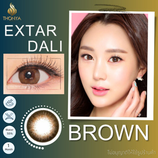 คอนแทคเลนส์ EXTAR DALI BROWN ✨ ยี่ห้อ BEAUTYLENS ; Color Gary / Brown