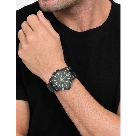 นาฬิกา Casio แท้ 100% รุ่น MTP-VD01BL-1B นาฬิกาผู้ชายสายหนัง สีดำ ของแท้ 100% รับประกันสินค้า 1 ปีเต็ม
