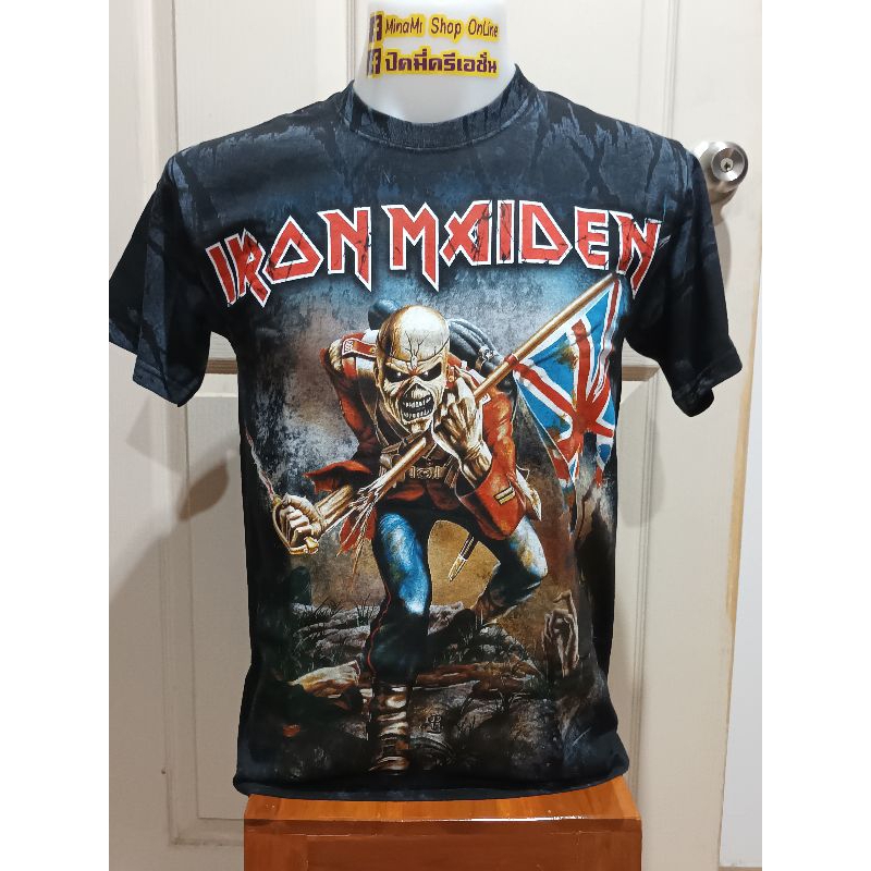 เสื้อวง Iron Maiden ลิขสิทธิ์แท้มือ1