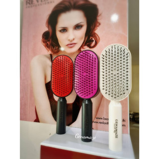 Genamaze Central Hollow 3D massage comb หวีแมสสาจช่วยลดความพันกันให้เส้นผมพร้อมนวดหนังศรีษะ ทำความสะอาดได้ง่าย