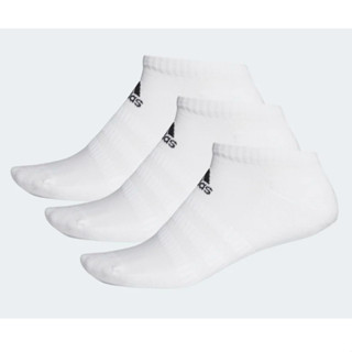 ถุงเท้า Adidas Cushioned Low-Cut Socks 3 Pack ถุงเท้าอาดิดาส ถุงเท้าข้อสั้น สินค้าแท้ 100%