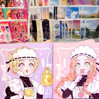 Mini Postcard แฟนอาร์ทอนิเมะแม่มดสาวหัวใจกุ๊กิ๊ก sugar sugar rune [NATSUPUT]