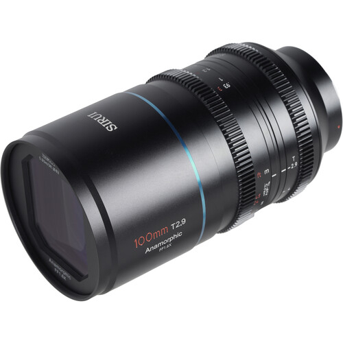 Sirui 100mm T2.9 1.6x Full-Frame Anamorphic Lens with 1.25x Anamorphic Adapter