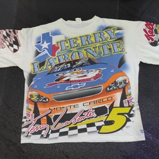 เสื้อยืด NASCAR วินเทจ OVP Kelloggs Racing no5 ปี2001