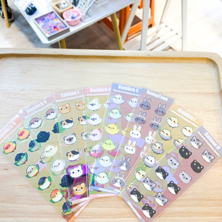 Sticker Holo สติกเกอร์โฮโลแกรม BLOBBIRB [GLITTERING]