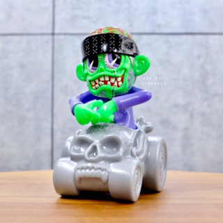 Suicidal Tendencies x BlackBook Toy : SKUM-kun on HELL RIDE - Neon Gr &amp; Pearly Lavender [New]