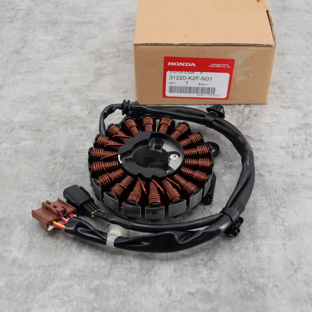 ขดลวดสเตเตอร์ มัดไฟ Scoopy-I ปี2020-2023 แท้ศูนย์ฮอนด้า ราคา/1ชิ้น 31220-K2F-N01