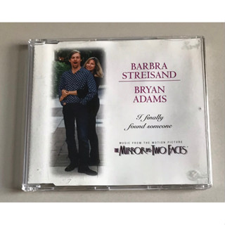 ซีดีซิงเกิ้ล ของแท้ มือ 2 สภาพดี...229 บาท “Bryan Adams+Barbra Streisand”ซิงเกิ้ล"I Finally Found Someone"*แผ่นหายาก*