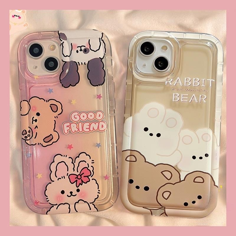 POPPA ส่งจากไทย สินค้า 1 บาท ใช้กับ เคสไอโฟน11 13 14plus 15 pro max XR 12 13pro เคสเกาหลี 6P 7P 8P พสัส X 14plus#5028