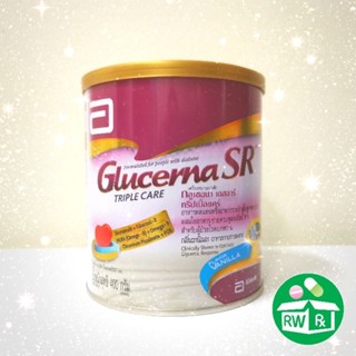 **Exp.4/24** Glucerna SR Triple Care กลูเซอน่า เอสอาร์ ทริปเปิ้ลแคร์ ขนาด 400 กรัม กลูเซอร์น่า นม อาหารเสริม เบาหวาน