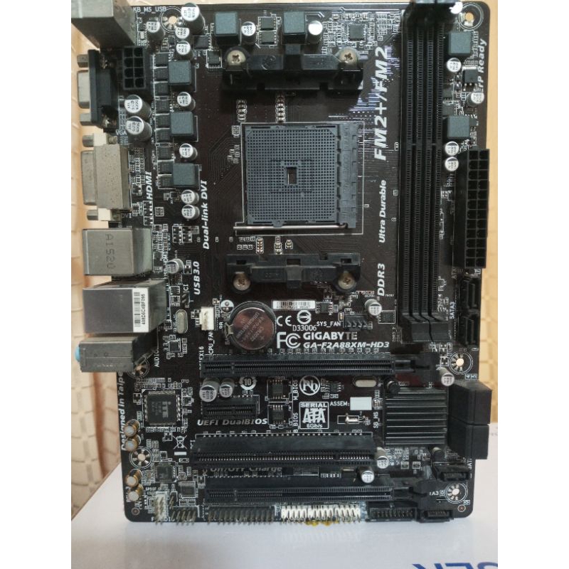 Mainboard FM2+ GIGABYTE GA-F2A88XM-HD3 Socket FM2+ รองรับ FM2/FM2+