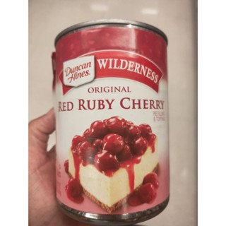 Wilderness Red Ruby Cherry Pie Filling&amp; Topping เชอร์รี่กวน วิลเดอร์เนส 595กรัม