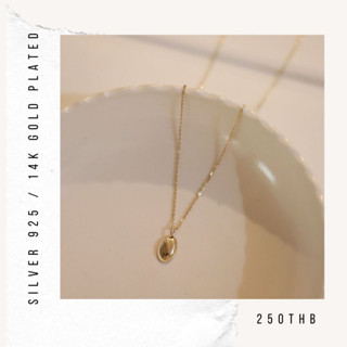 Escapism สร้อยคอเงินแท้ 925 / 14k gold plated