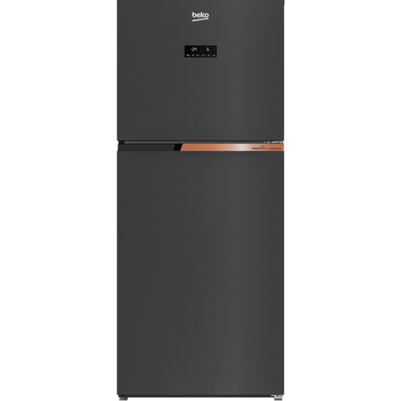 Beko ตู้เย็น 2 ประตู Inverter รุ่น RDNT371E50VK สี Dark Inox