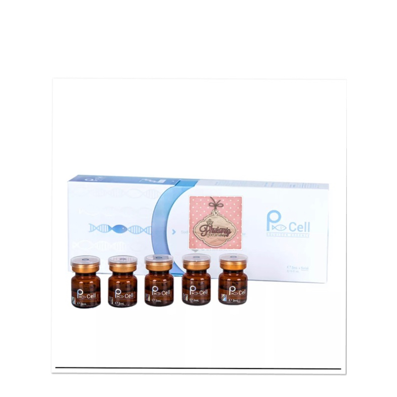 (ยกกล่อง5ขวดx3ml) PCell 1 กล่อง 5 ขวด บำรุงผิวหน้า