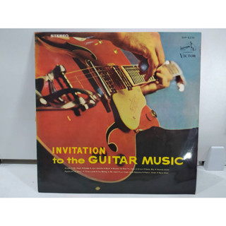 1LP Vinyl Records แผ่นเสียงไวนิล INVITATION to the GUITAR MUSIC  (J8C46)