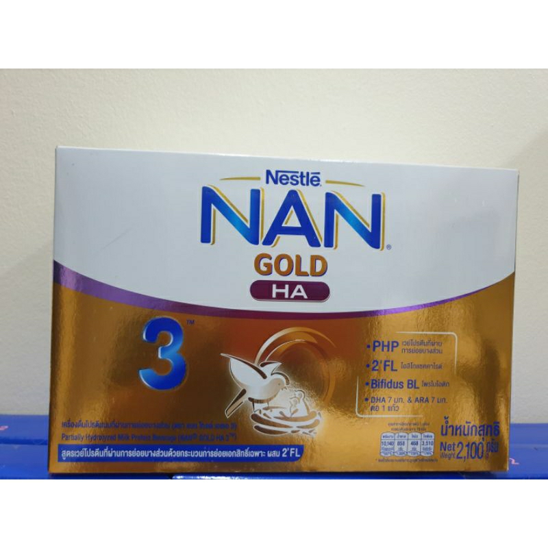 Nan gold HA3 ขนาด 2100 g exp.31/8/2024