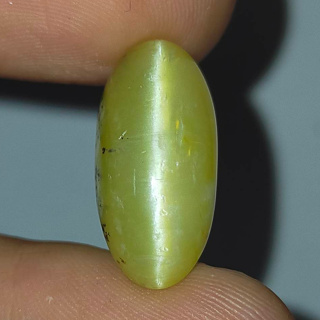 พลอย โอปอล ตาแมว ธรรมชาติ แท้ ( Unheated Natural Opal Cats Eye ) หนัก 9.99 กะรัต