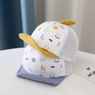 (พร้อมส่ง 3 สี) หมวกแก๊ปเด็ก ทารก เด็กน้อย เด็กอ่อน cap hat