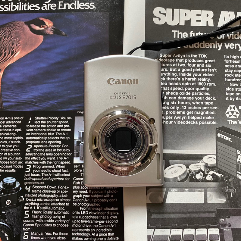 กล้องดิจิตอล Canon IXUS 870IS